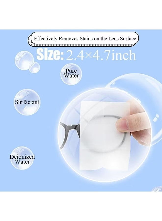 Ba Love 200 Pack Wipes for Glasses Eyeglass Lens Cleaning Wipes Anti Fog Individually Wrapped Lens Cleaner Wipes, for Sunglass, Camera Lens, Goggles, Screen, Phone - Image 2